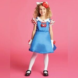 Sanrio Hello kitty Blue and Red Kids Costume Dress 7/8